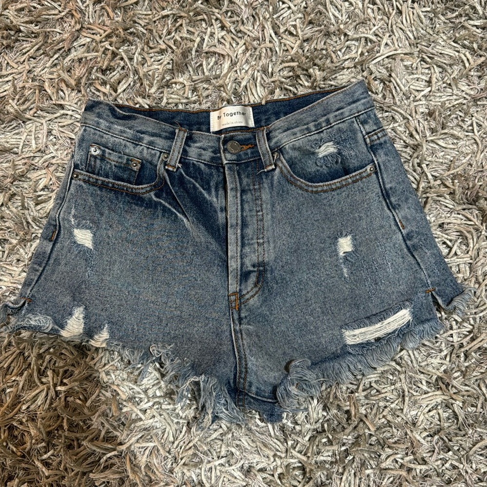 By Together Denim Shorts.‎ Women’s Small.